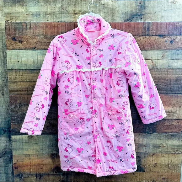 Rare Vintage Women’s M License Sanrio Charmmy Kitty Jacket/Robe - Picture 1 of 11